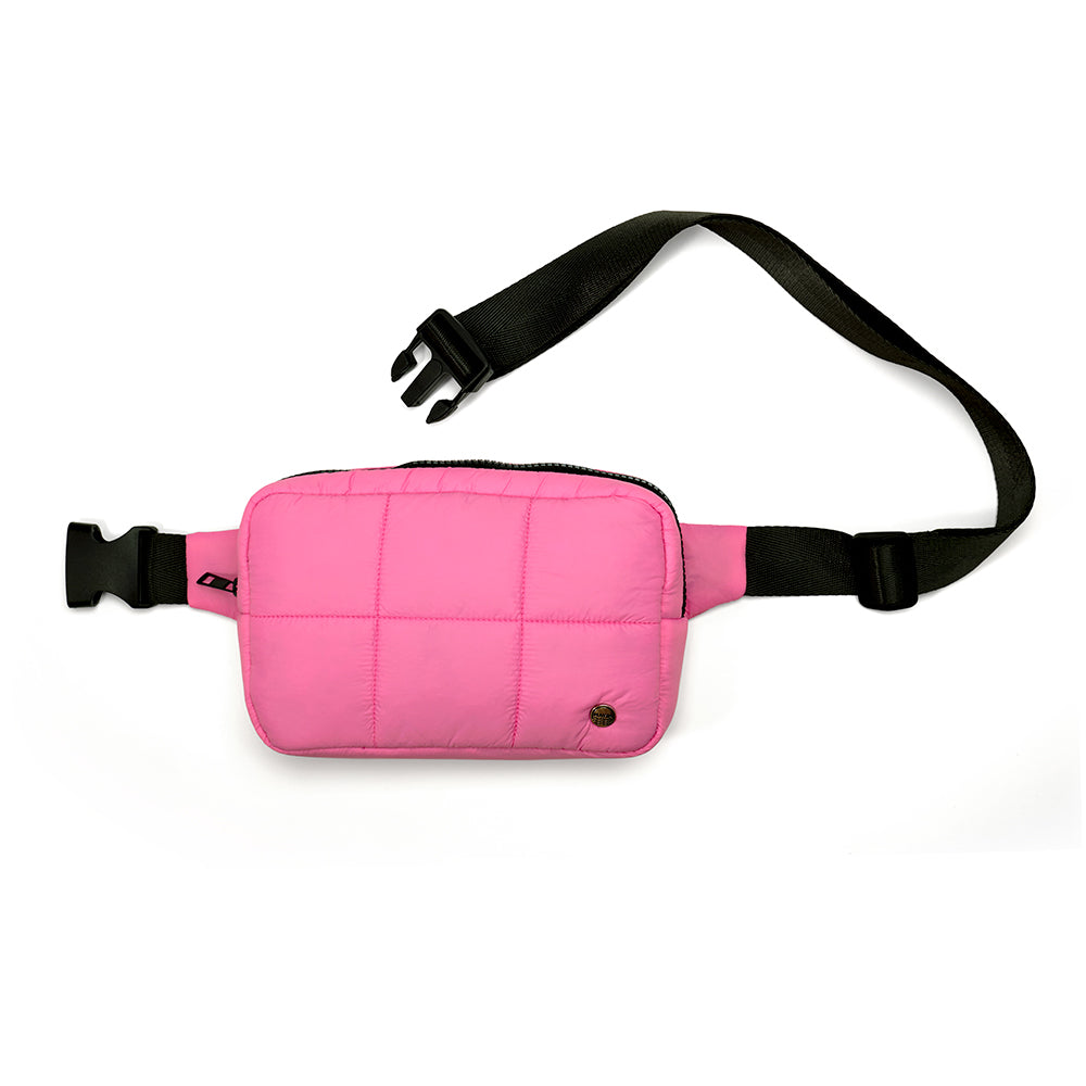 THE PUFFER FANNY PACK BLUSH