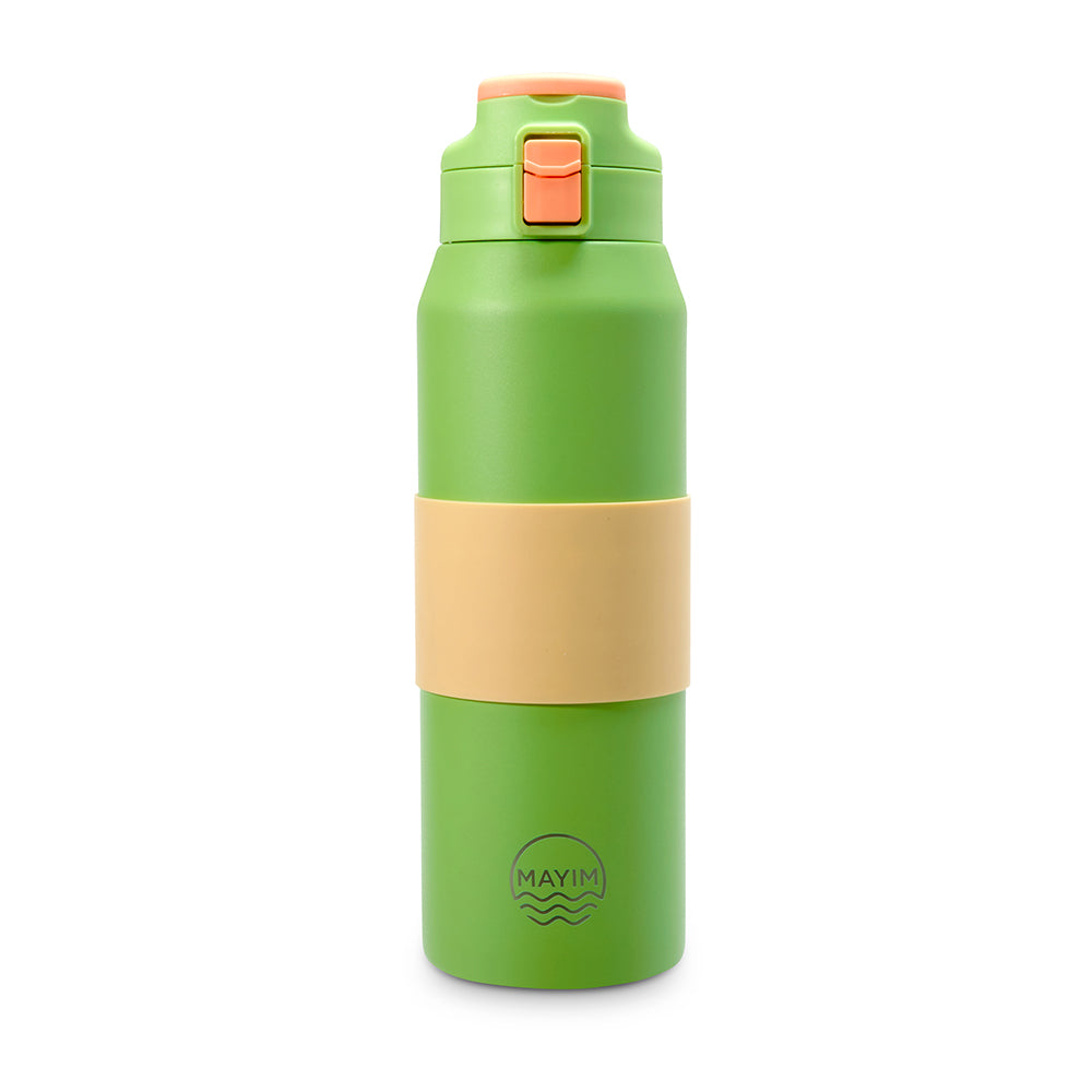 Free-Sip Powder Coated Bottle - Mint Ivory Mix – Mayim Bottle
