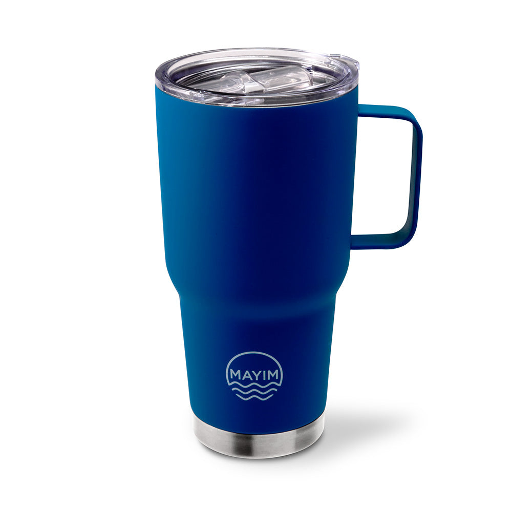 The Fit in Cup Holder Coffee Mug- Blue – Mayim Bottle