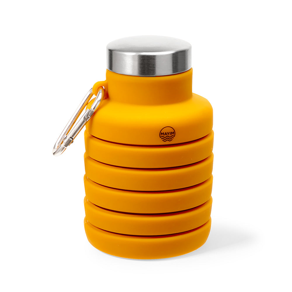 Mayim Collapsible Water Bottle, Women's, Yellow