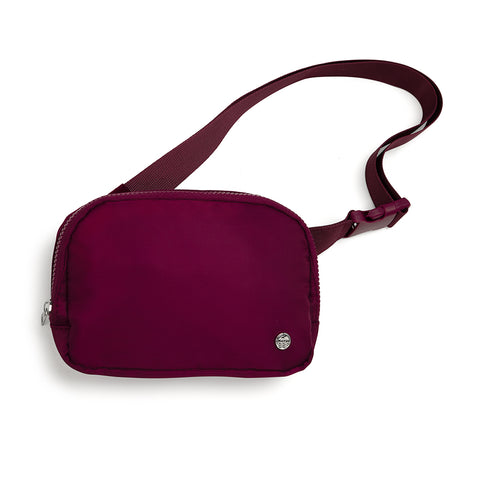 EVERYWHERE BELT BAG - BURGUNDY