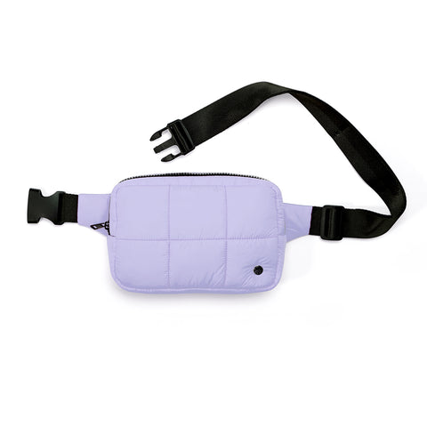 THE "PUFFER" FANNY PACK - LILAC