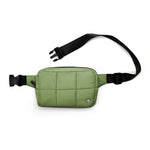 THE "PUFFER" FANNY PACK - OLIVE