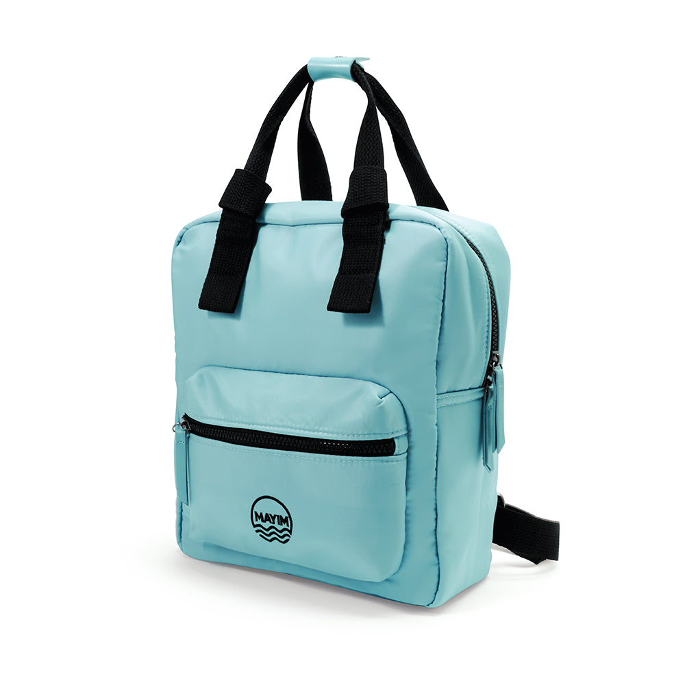 Mini Fashion Backpack - Light Blue – Mayim Bottle