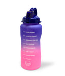Ombre Motivational Water Bottle- Purple to Pink
