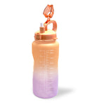 Ombre Motivational Water Bottle- Nude to Lilac