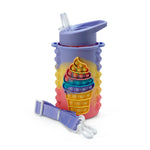 Kids Pop It Water Bottle - Pink/Lilac/Yellow