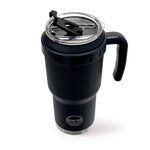 Traveler - Flip Straw & Easy Sip Lid - Black