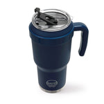 Traveler - Flip Straw & Easy Sip Lid - Navy