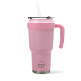 Traveler - Flip Straw & Easy Sip Lid - Pink