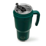 Traveler - Flip Straw & Easy Sip Lid - Kelly Green