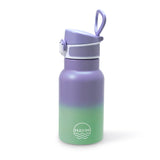Kids Silicone Spout Water Bottle Suitable for Kids - Lavender/Mint Blue
