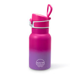 Kids Silicone Spout Water Bottle Suitable for Kids - Pink/Violet