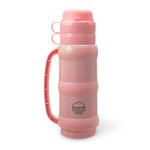Stainless Steel Thermos with 2 Cups - Blush