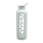 Borosilicate Glass Bottle - White