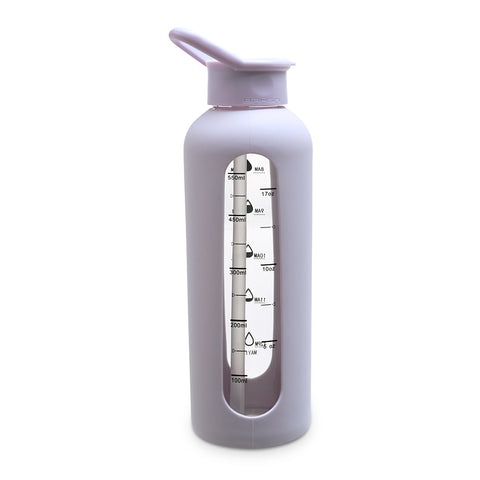 Borosilicate Glass Bottle - Lilac