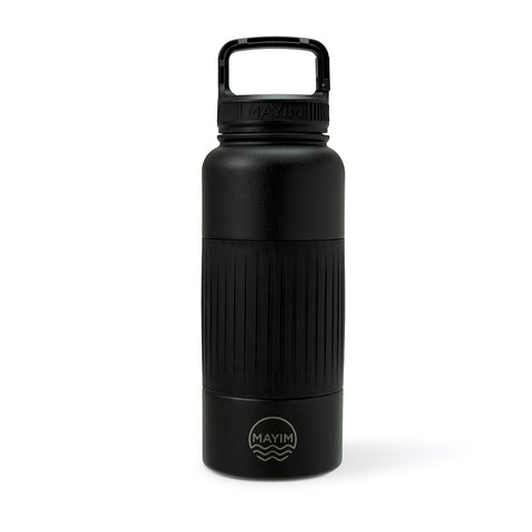 Mayim Large Capacity Reusable Sports Water Bottle Jug with Insulated Sleeve, 2.