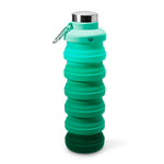 Collapsible Carabiner Bottle - Larger - Teals