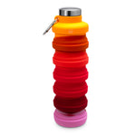 Collapsible Carabiner Bottle - Larger - Sunset