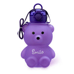 Frosted Bear Bottle - Purple