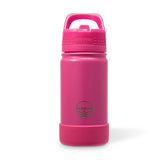 Kids Classic Stainless Steel with Flip Straw Lid & Boot - Pink