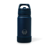 Kids Classic Stainless Steel with Flip Straw Lid & Boot - Navy