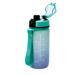 Kids Small Time Marker Motivational Bottle - Mint/Blue