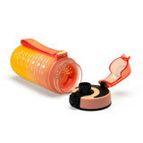 Kids Small Time Marker Motivational Bottle - Coral/Yellow