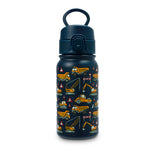 Kids 3D Embossed Print Stainless Steel Bottle - Navy