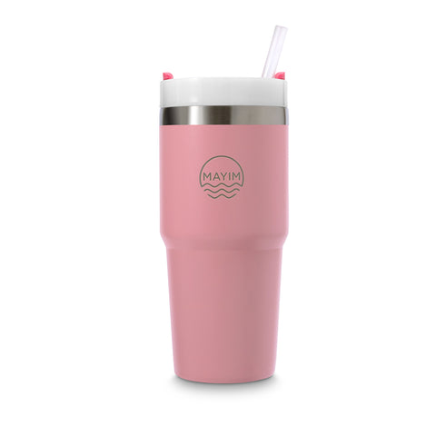 Kids Mini Quencher Stainless Steel with Straw - Blush