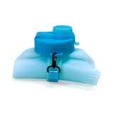 OVERSIZE SILICONE COLLAPSIBLE BOTTLE - BLUE