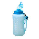 OVERSIZE SILICONE COLLAPSIBLE BOTTLE - BLUE