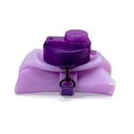 OVERSIZE SILICONE COLLAPSIBLE BOTTLE - PURPLE