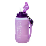 OVERSIZE SILICONE COLLAPSIBLE BOTTLE - PURPLE