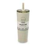 The Everyday Press-In Straw Tumbler - Ivory