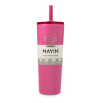 The Everyday Press-In Straw Tumbler - Hot Pink