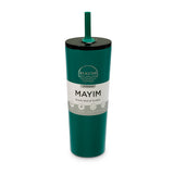 The Everyday Press-In Straw Tumbler - Kelly Green