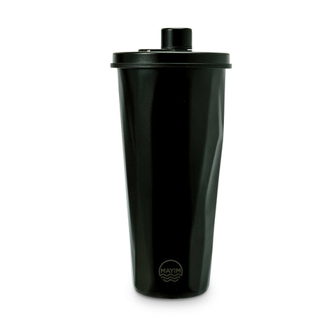 MAGNETIC CAP TUMBLER - BLACK