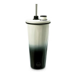 OMBRE MAGNETIC CAP TUMBLER - IVORY & BLACK