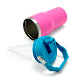 Kids Mini Adventure Flow Stainless Steel with Handle - Pink & Blue