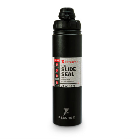 The Slide Steal Stainless Steel  - Black