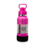 Active Triple Insulated- 2-in-1 Lid  - Hot Pink Black Mix