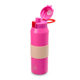 Free-Sip Powder Coated Bottle - Hot Pink Blush Mix