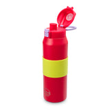 Free-Sip Powder Coated Bottle - Red Lime Mix