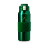 Free-Sip Metallic Sports Bottle - Green