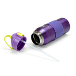 Free-Sip Metallic Sports Bottle - Purple