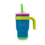 Kids Sip Buddy Stainless Steel with Straw - Turquoise