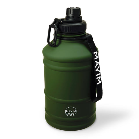 Stainless Steel Water Jug- Olive