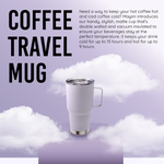 The Fit in Cup Holder Coffee Mug- Lilac