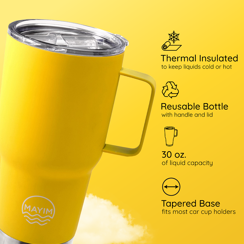30oz Pale Yellow Cup